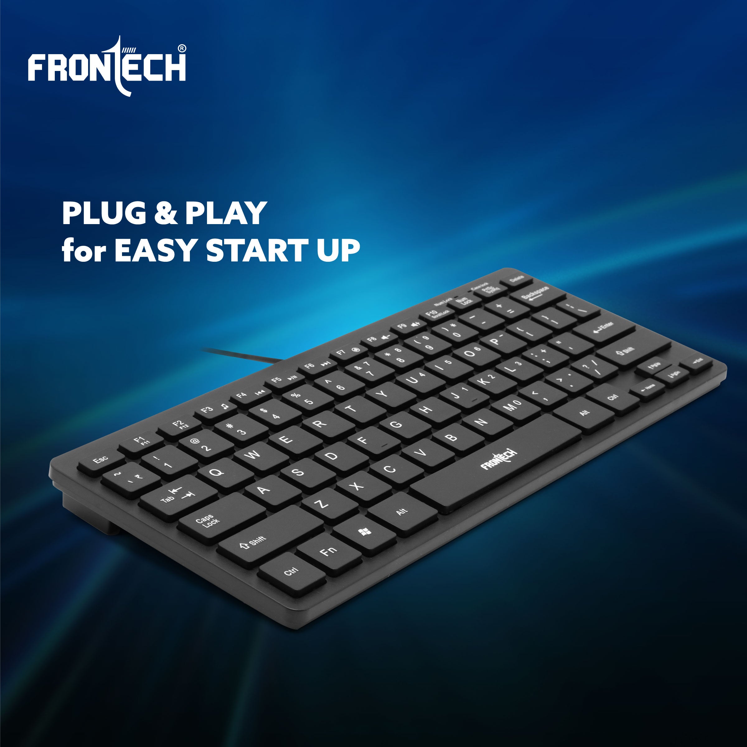 Frontech Wired Mini Keyboard (KB-0041) Frontech Wired Mini Keyboard (KB-0041)